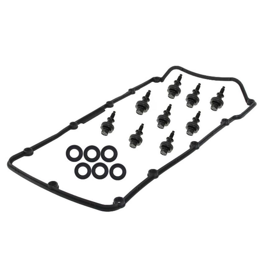 Porsche Engine Valve Cover Gasket Set 95510448401 Elwis 3807577KIT